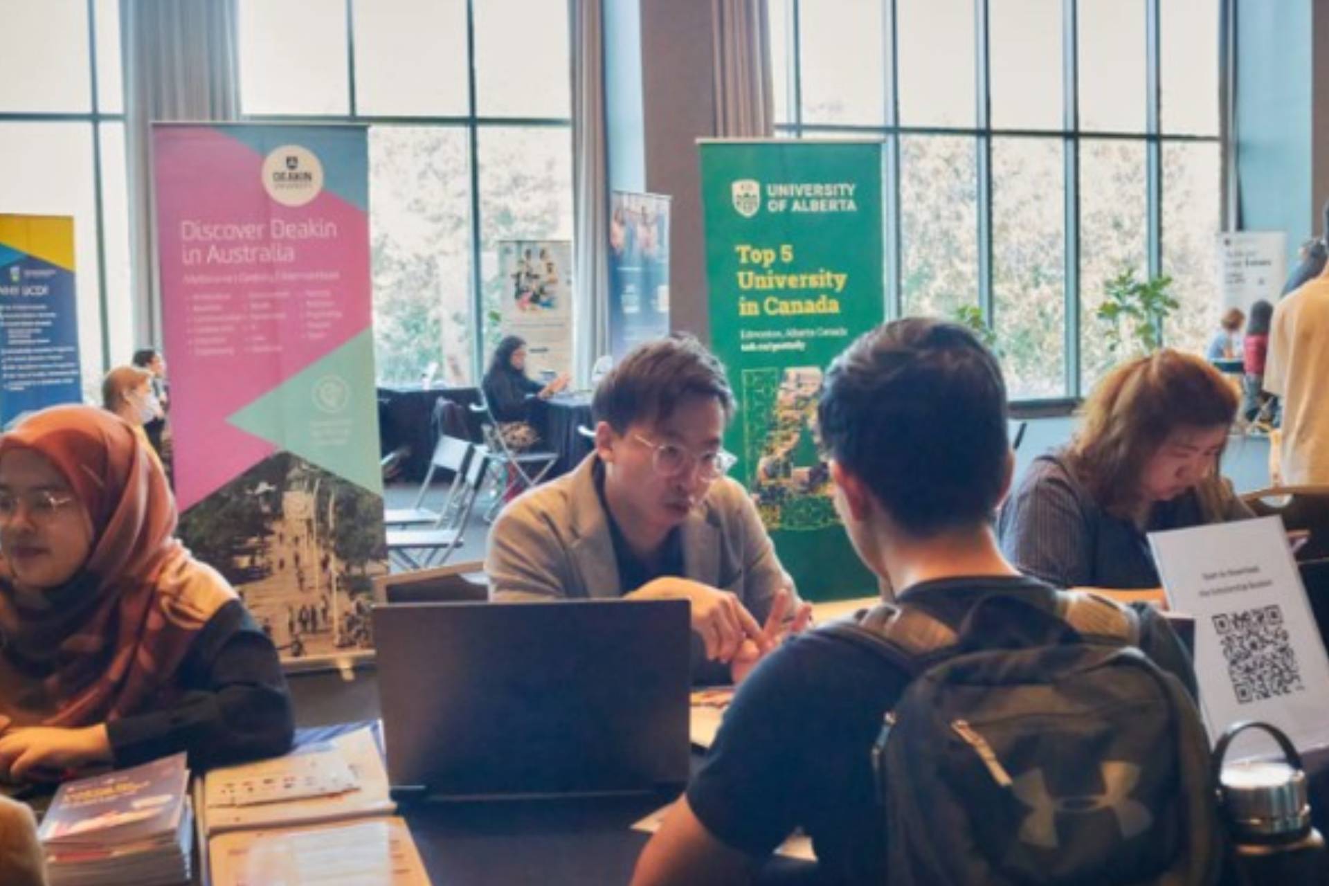 Support for study options, scholarships and visa application process with MABECS support