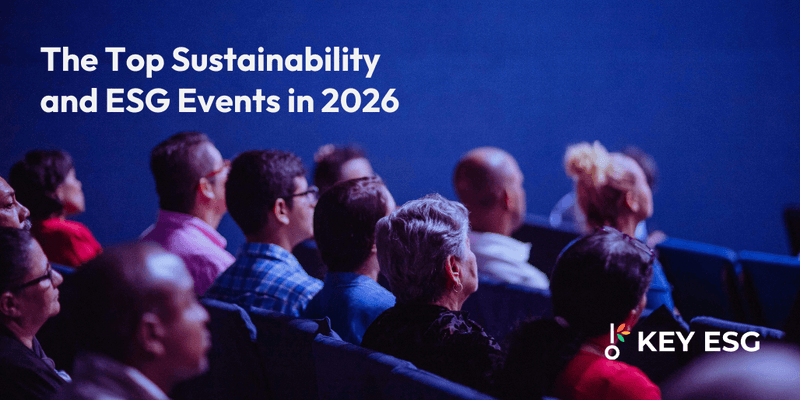 The top ESG and sustainability events in 2026 | KEY ESG