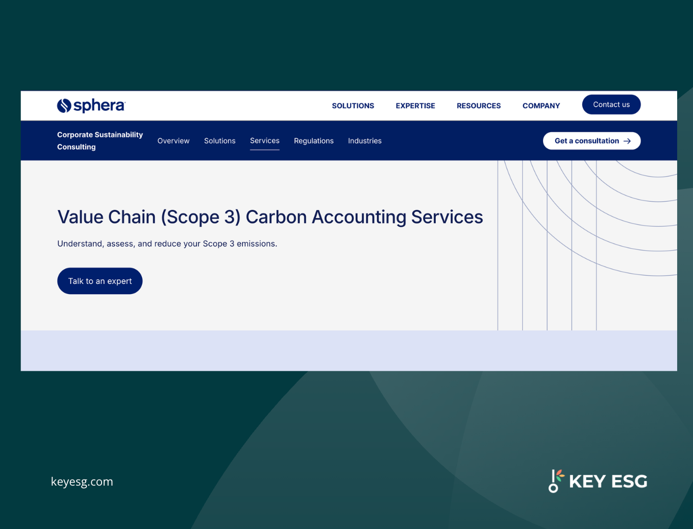 Screenshot of Sp platform