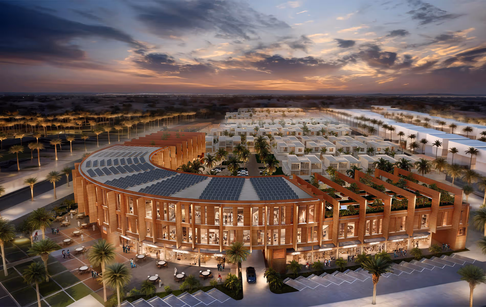 East Point Riffa mixed-use development designed by nicholas.design