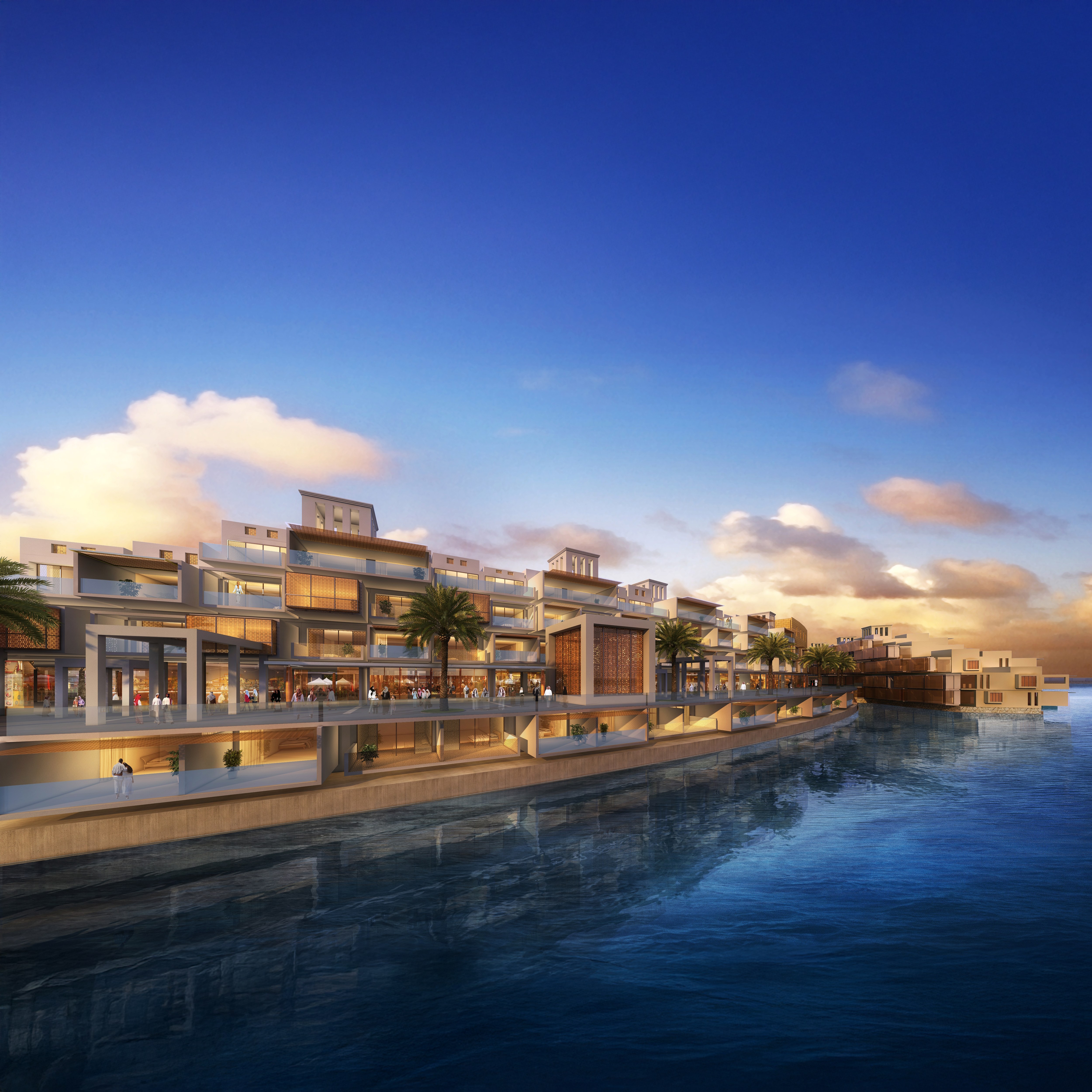 Hospitality resort designed by nicholas.design in Saudi Arabia