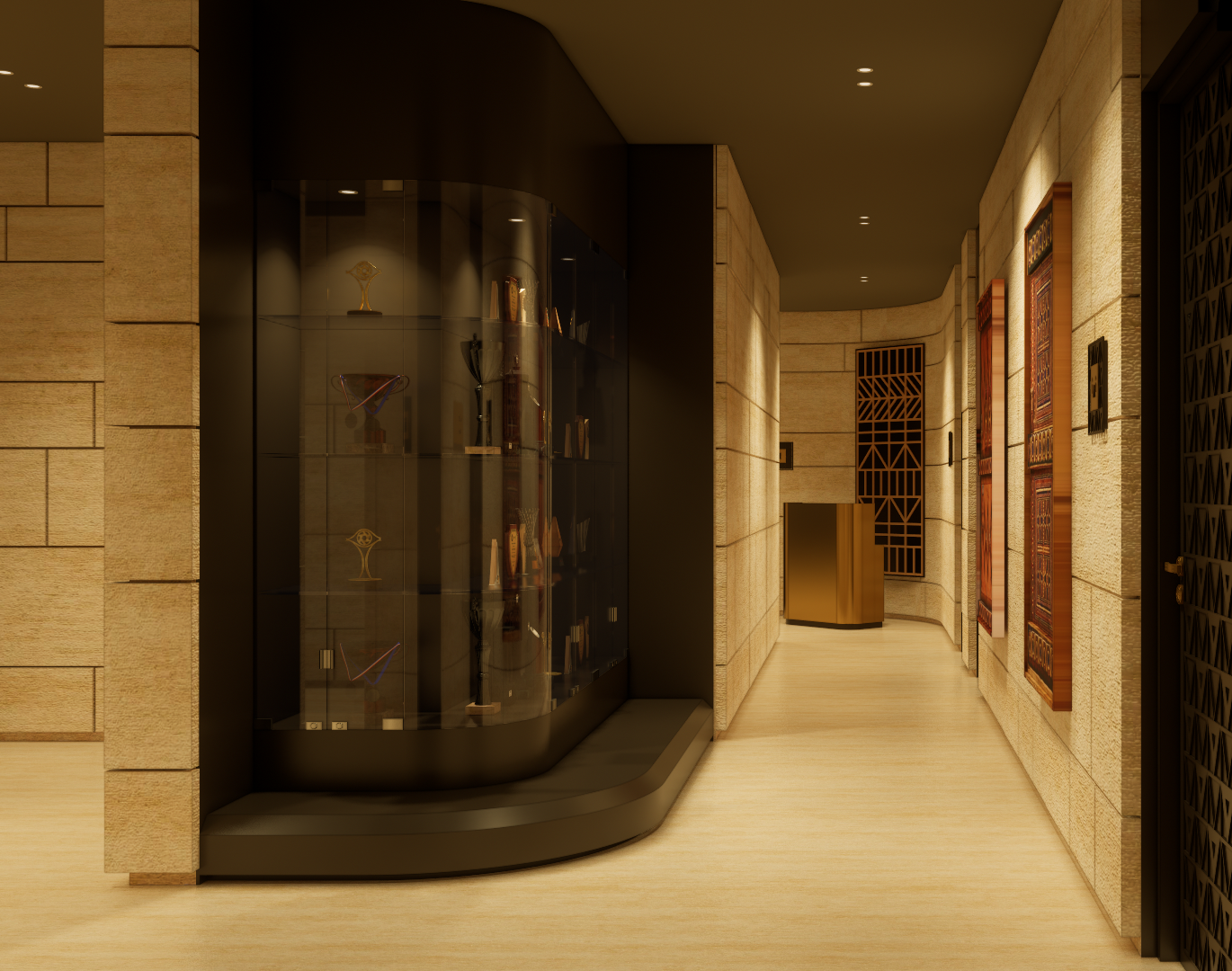 Commercial interior design project by nicholas.design in Saudi Arabia