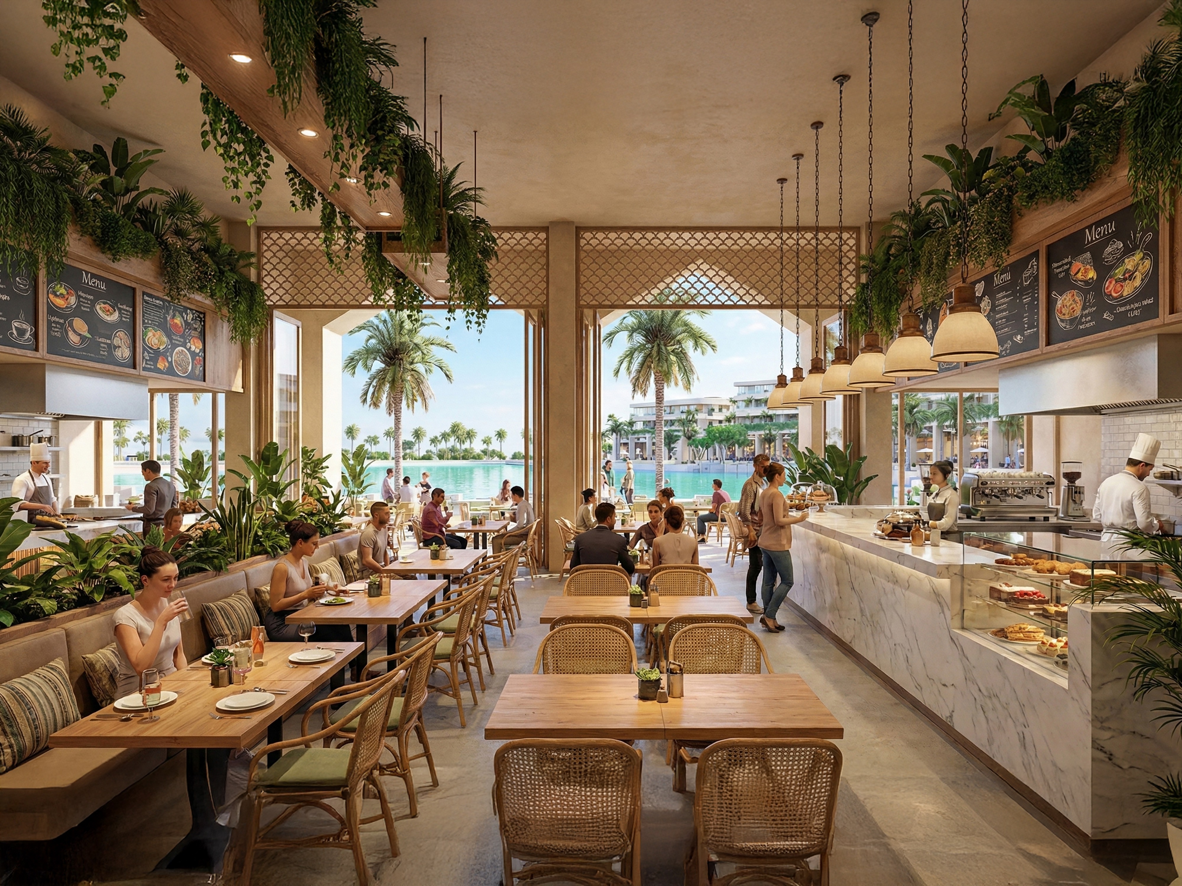 East Point Riffa retail and F&B development designed by nicholas.design