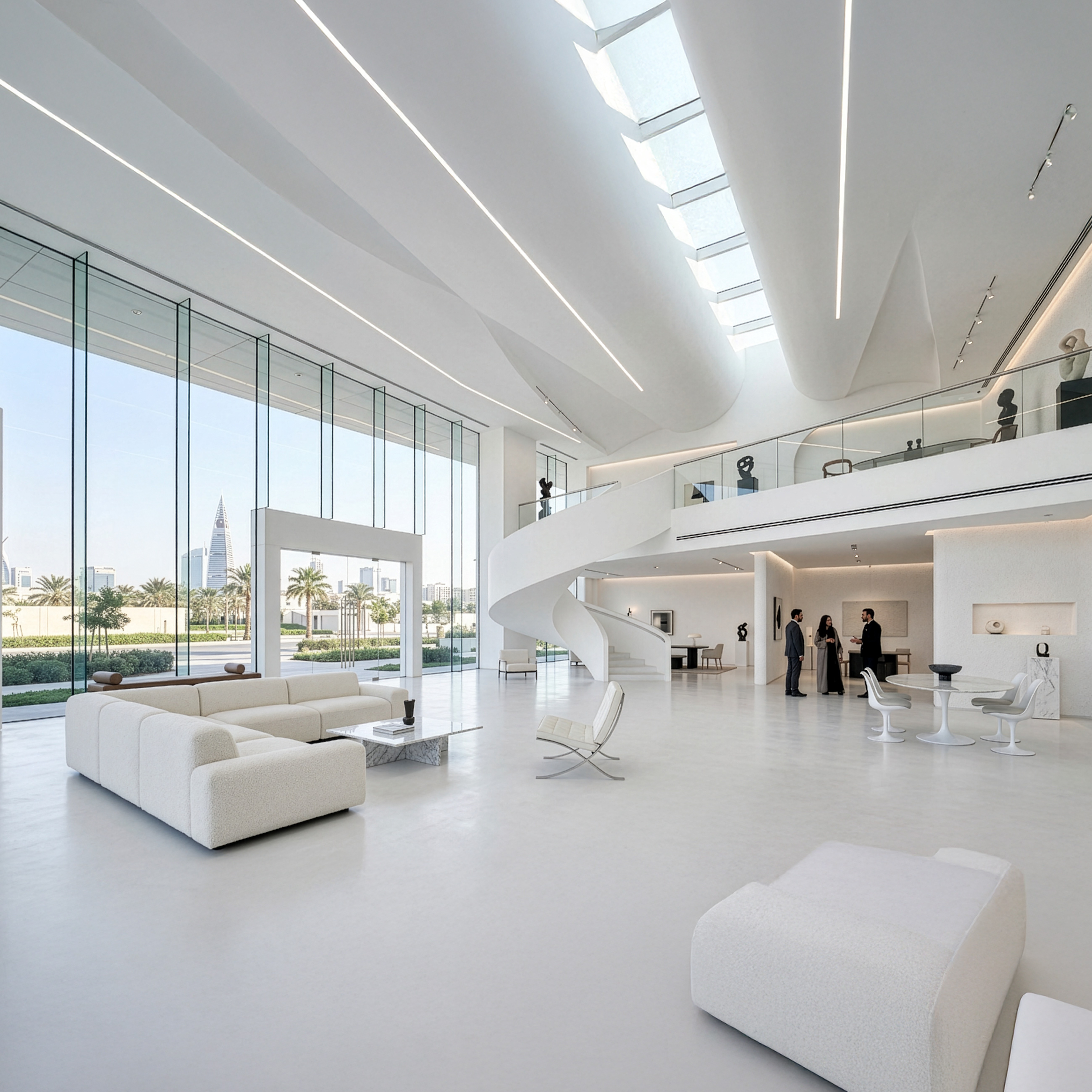 Saudi Arabian Retail Precinct interior designed by nicholas.design