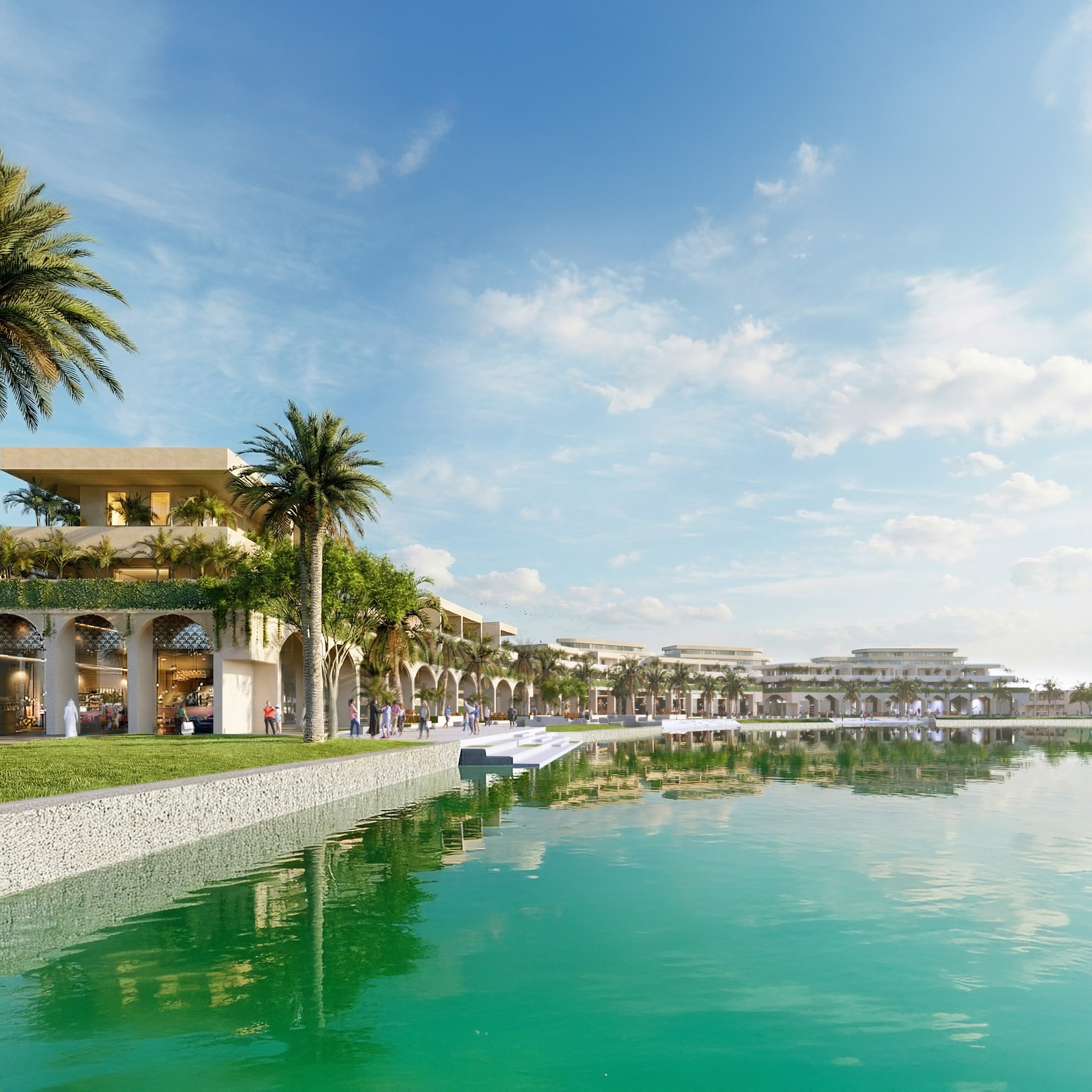 Mixed-use F&B venue in Bahrain designed by nicholas.design