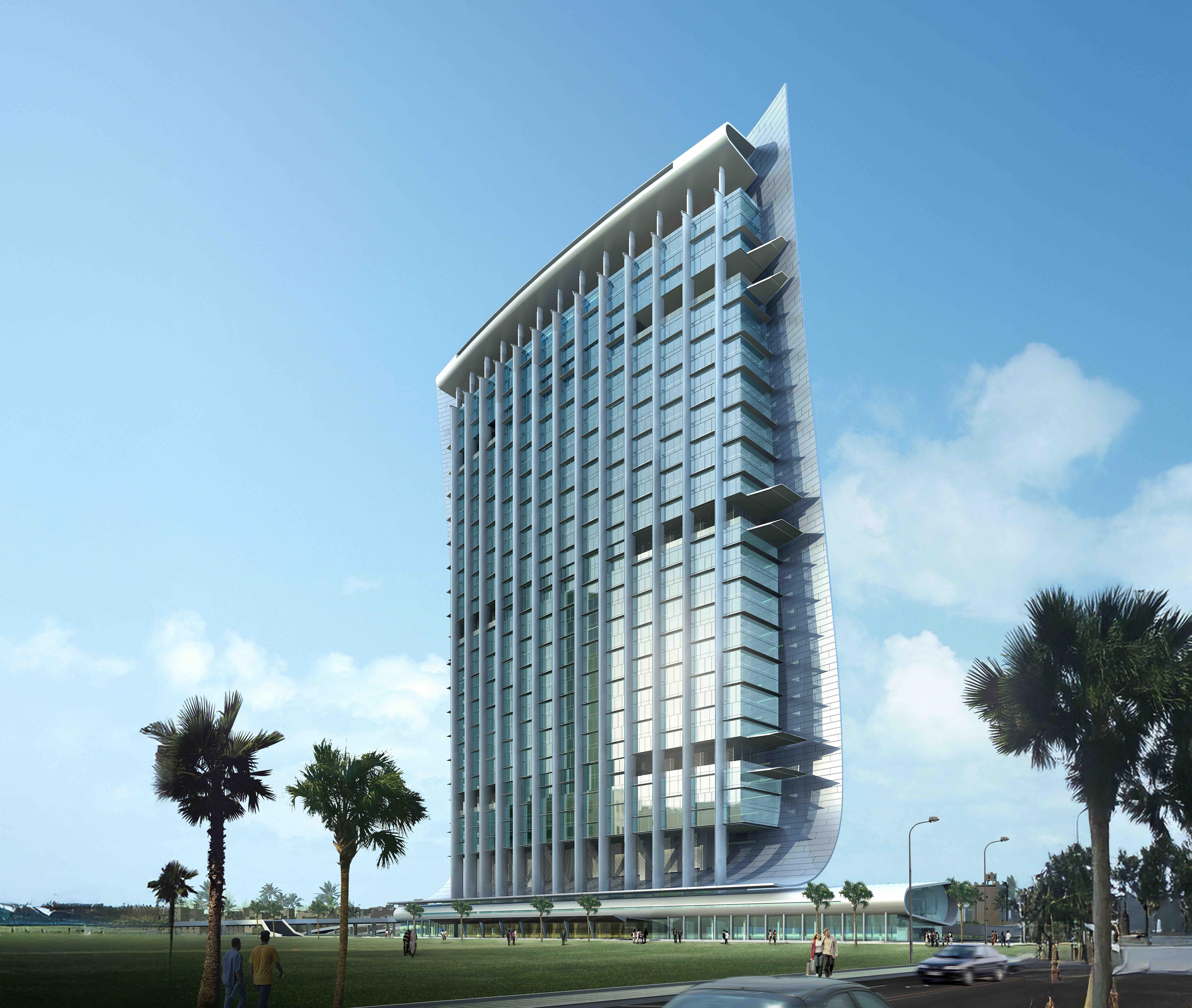 Corporate headquarters office building designed by nicholas.design