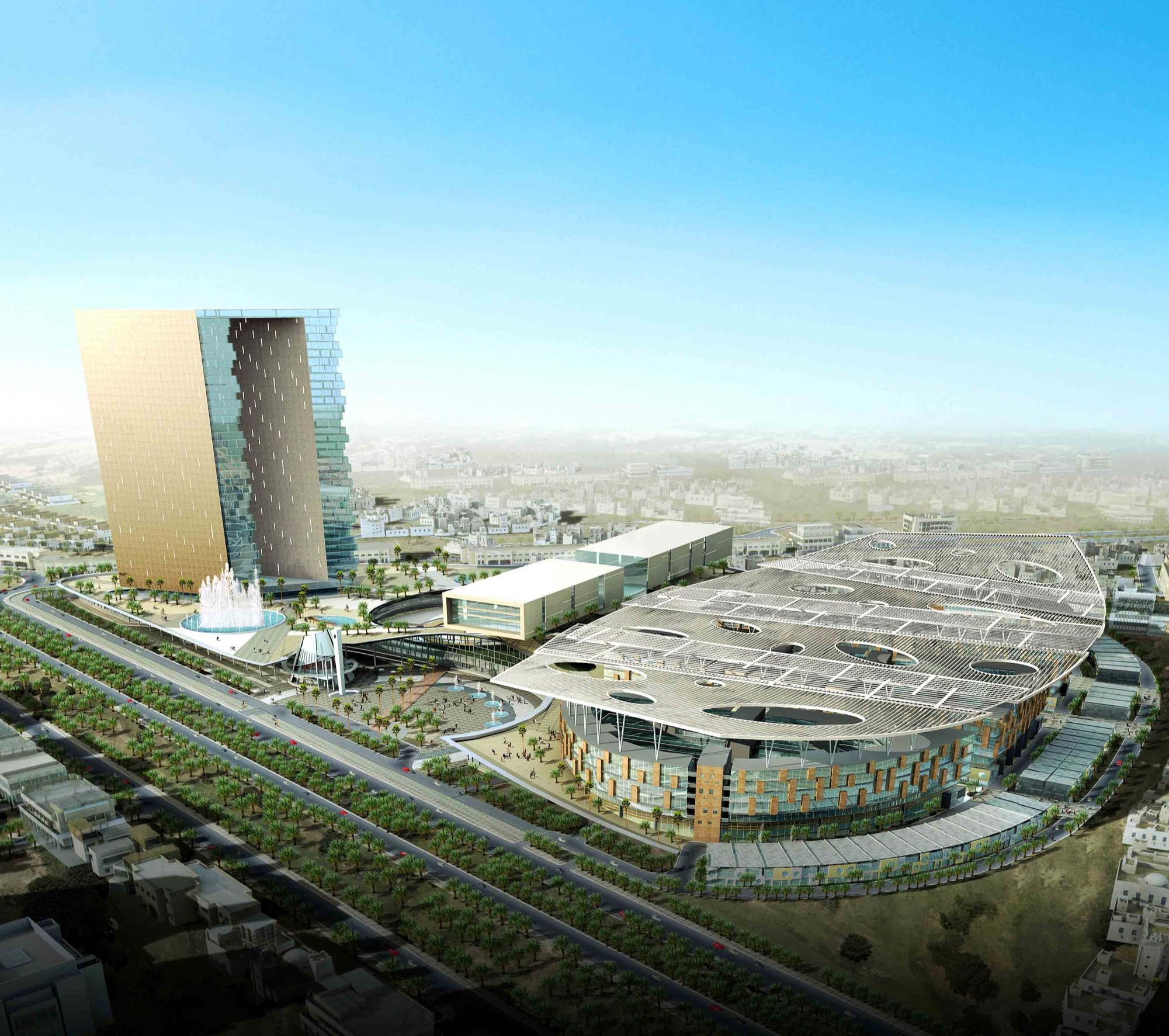 Century City commercial office development in Doha designed by nicholas.design