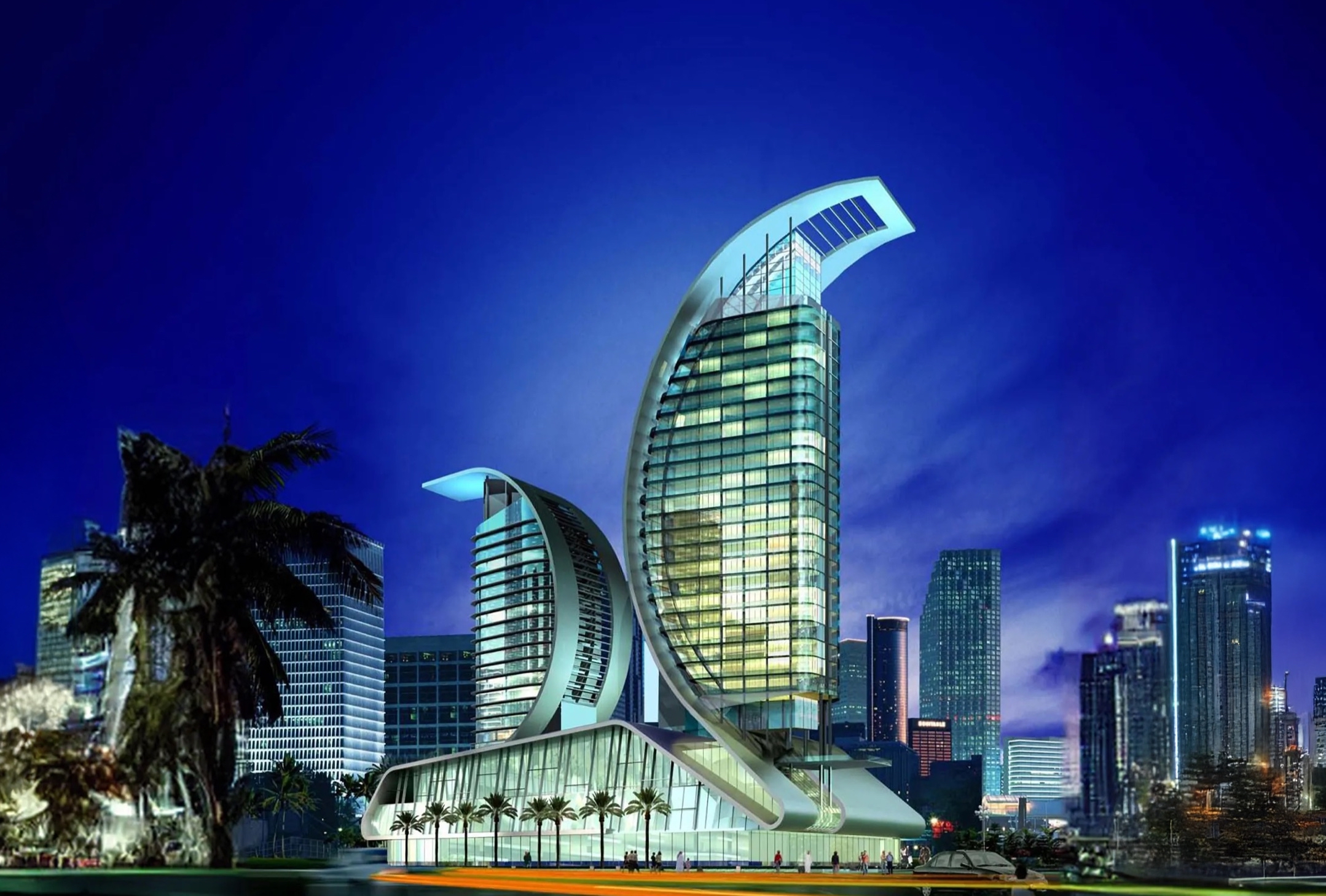 Salmiya Towers apartment development in Kuwait designed by nicholas.design