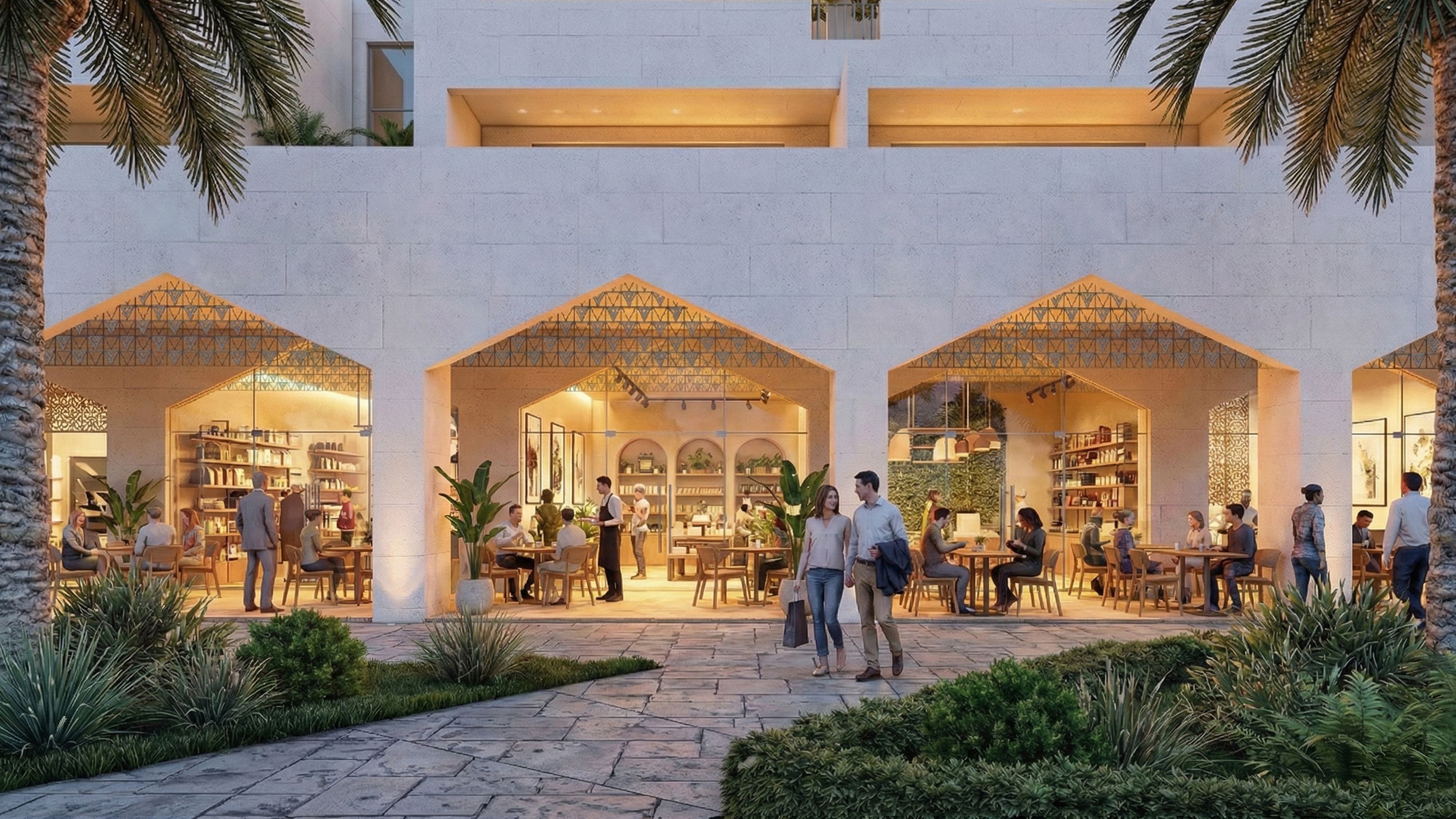 Arad Hotel hospitality development in Bahrain designed by nicholas.design