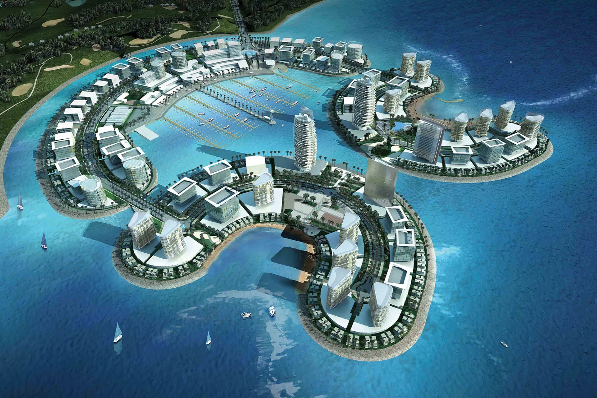 Durrat Al Bahrain resort island, Bahrain
