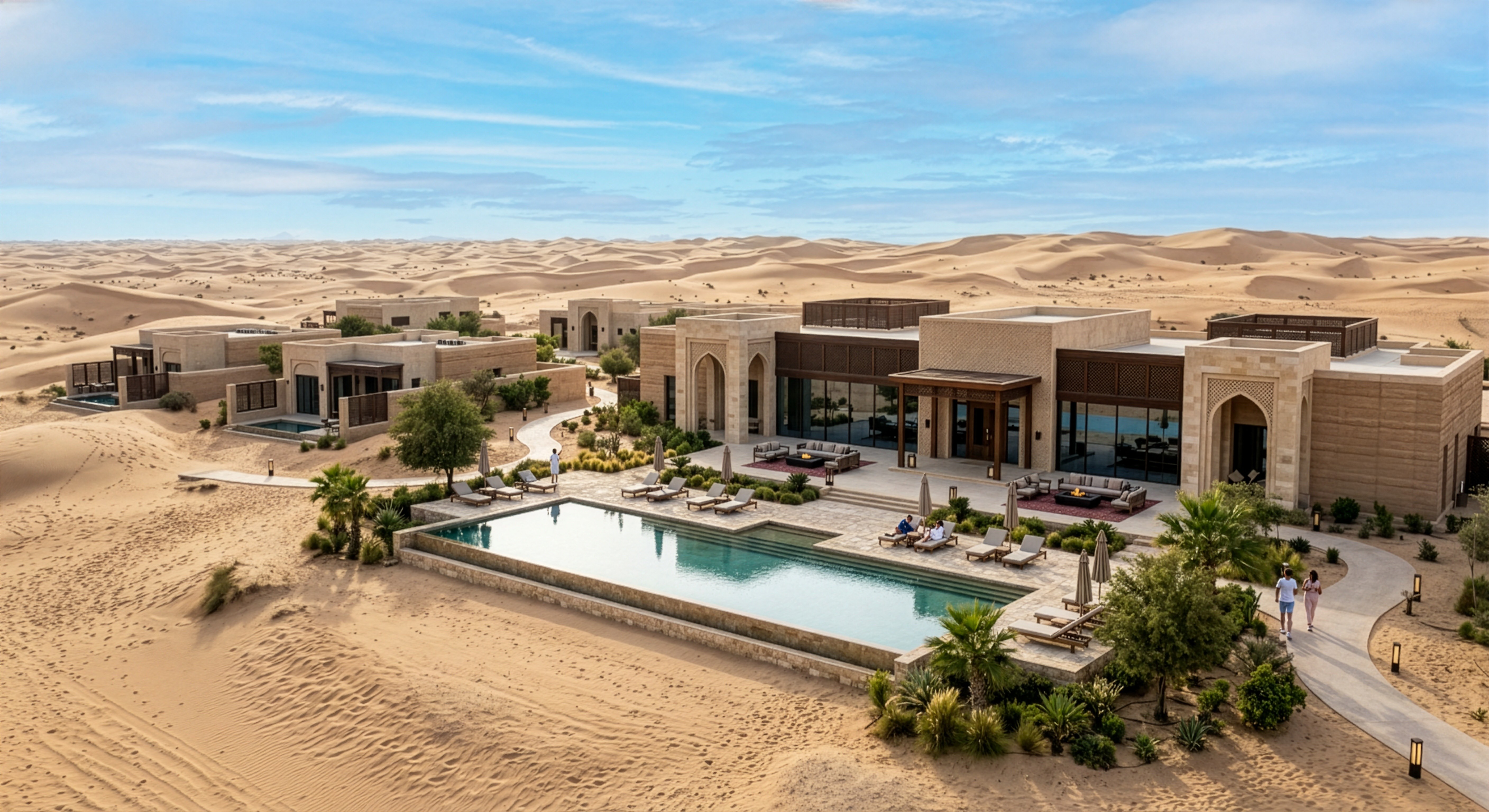 Eco and nature-integrated resort designed by nicholas.design