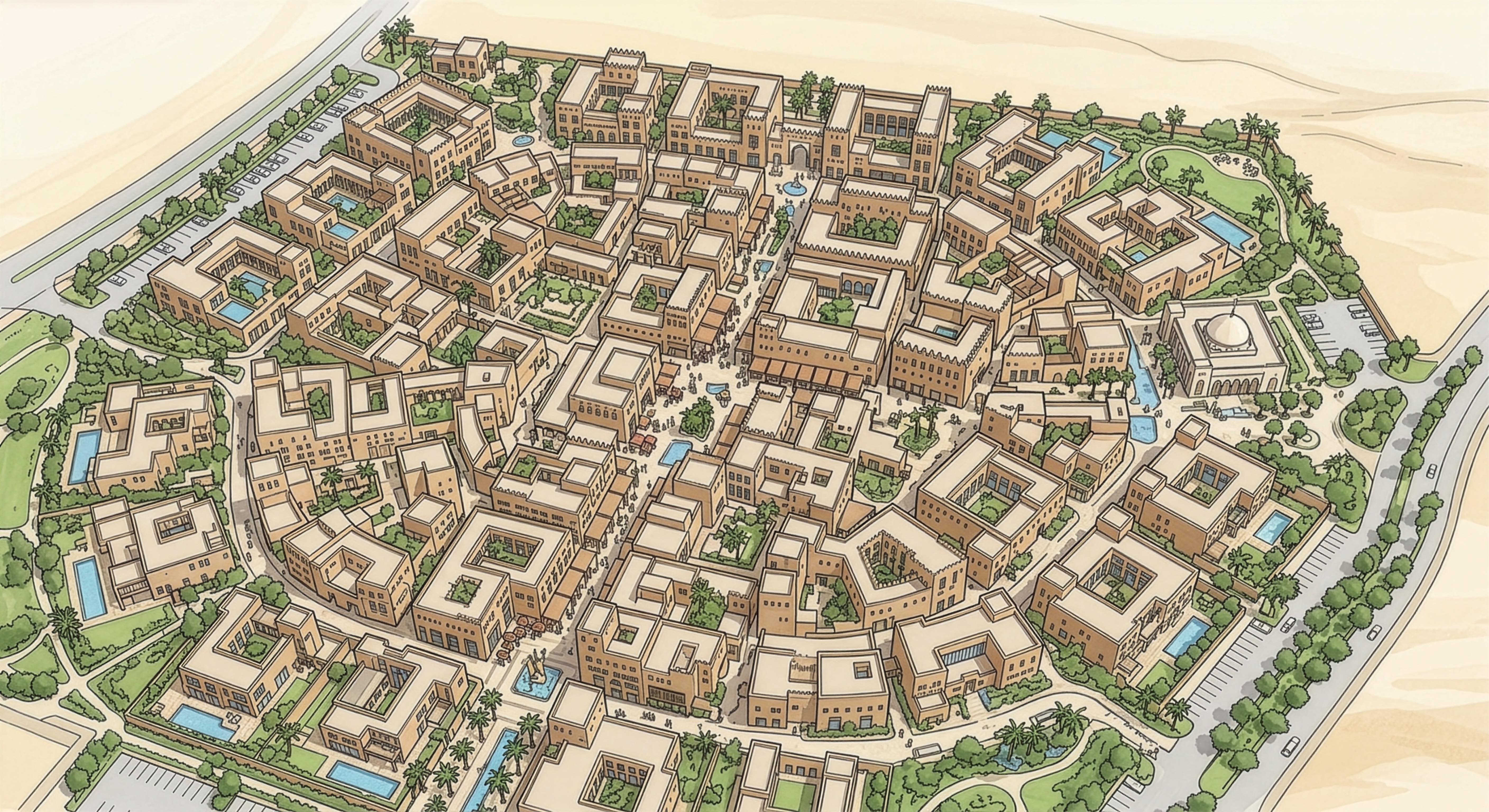District and community master planning by nicholas.design