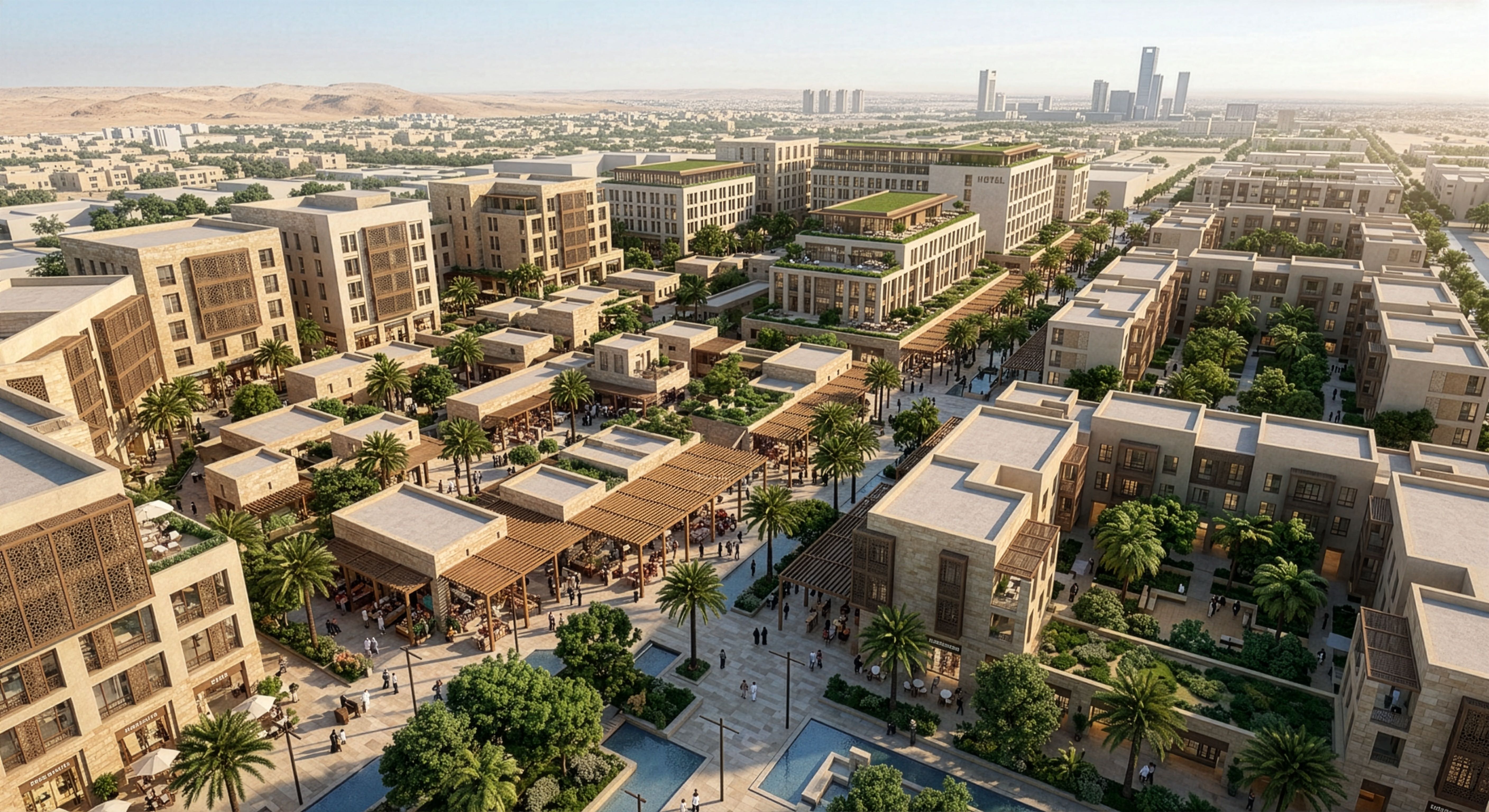 East Point Riffa master-planned mixed-use development designed by nicholas.design
