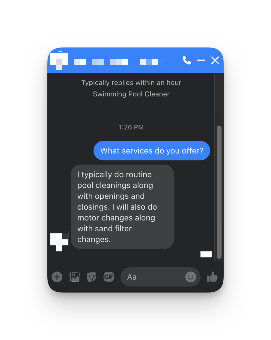 example-pool-messenger