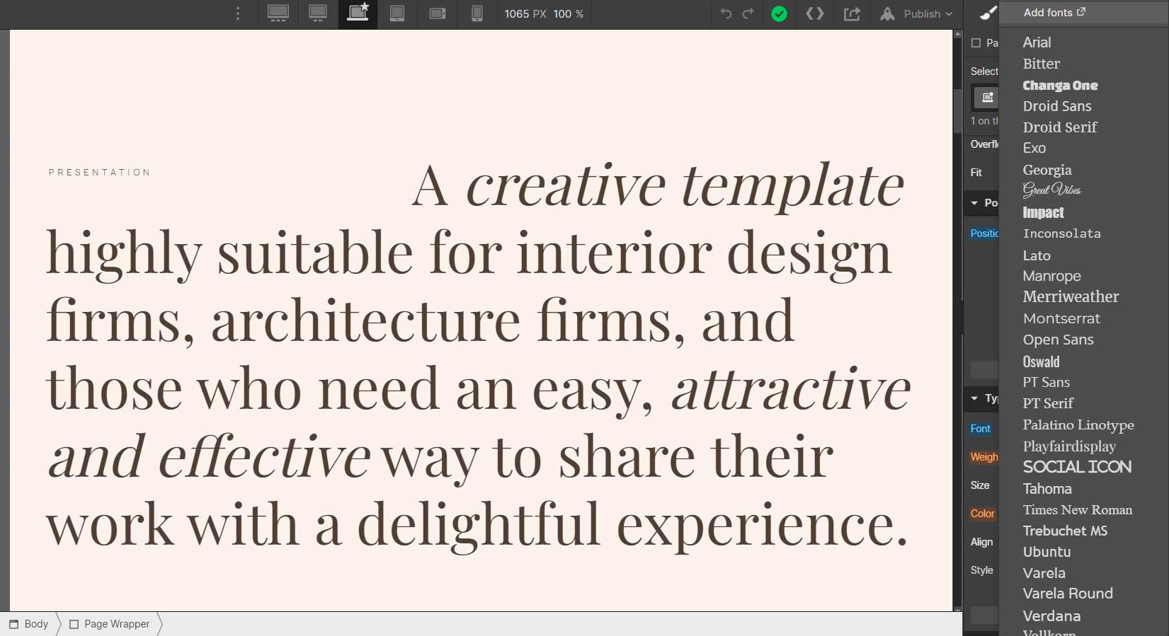 Fonts - Inner Webflow Template