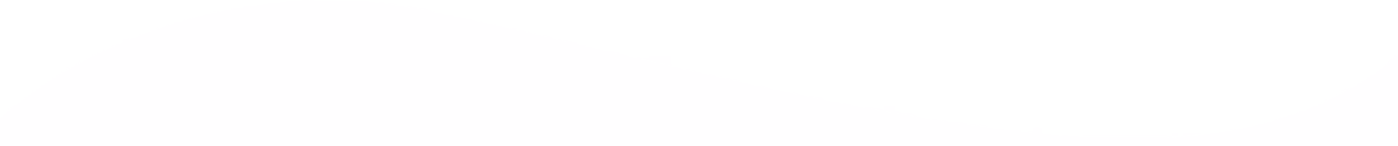 White horizontal wave shape spanning the entire width on a transparent background.