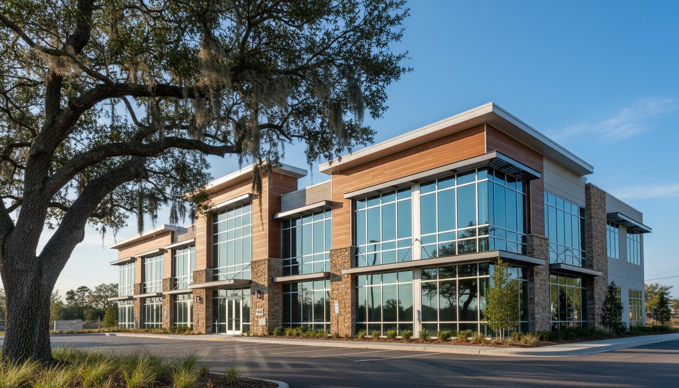 A design detail shot of wicker porch furniture with coastal throw pillows and a tray of sun-bleached seashells