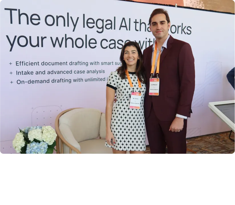 Eve team at conference