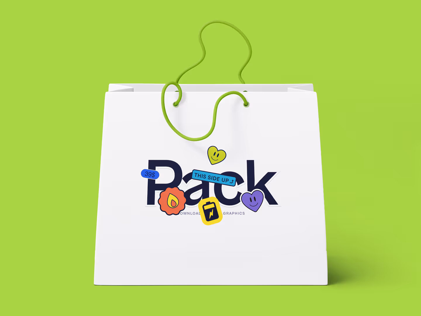 bag mock up