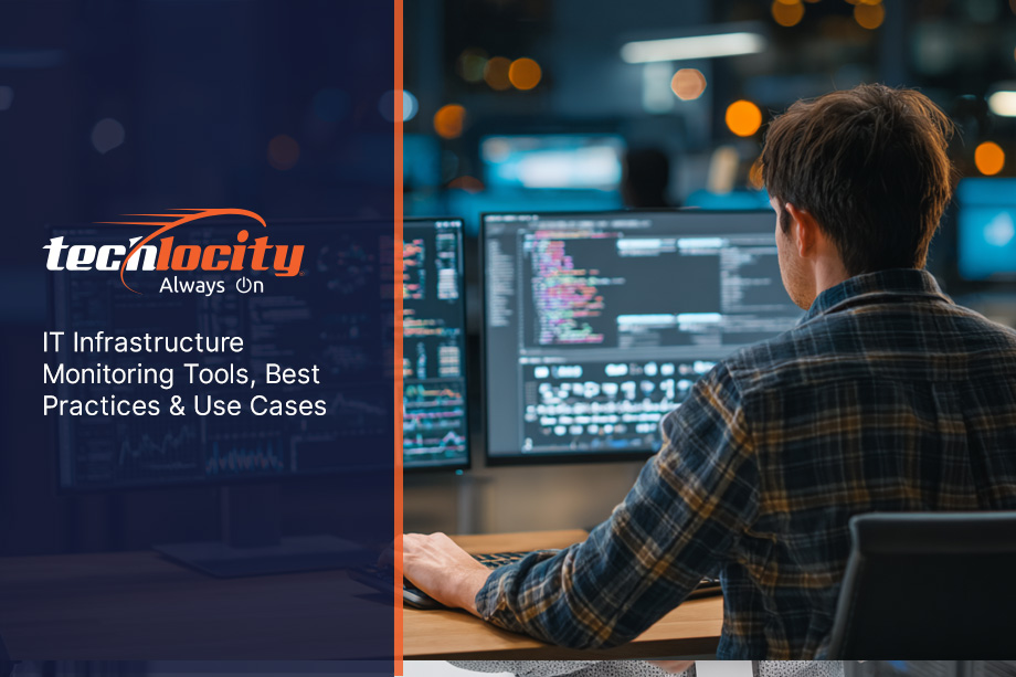 IT security agent working on his powerhouse software.