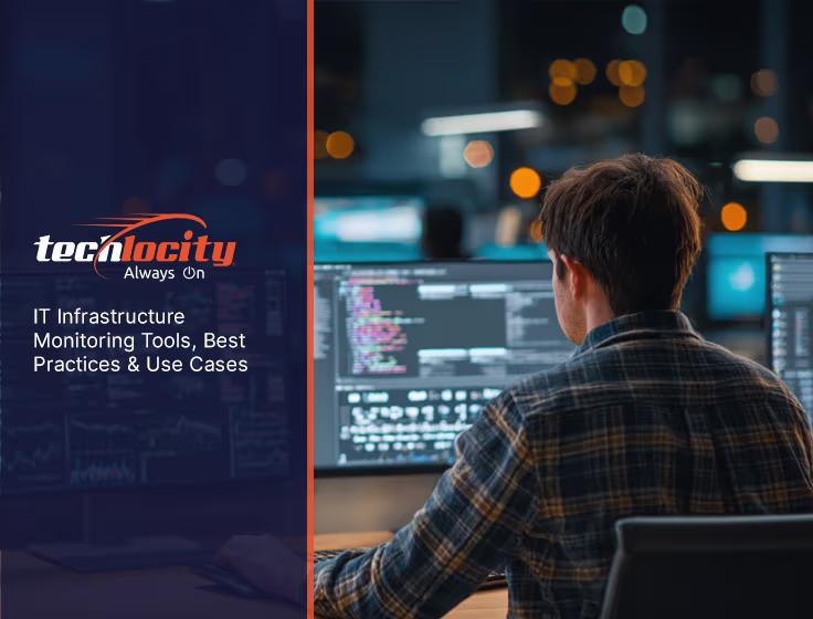 IT security agent working on his powerhouse software.