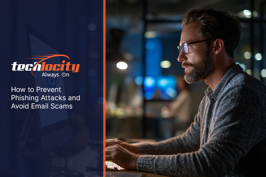 IT security agent working on his powerhouse software.