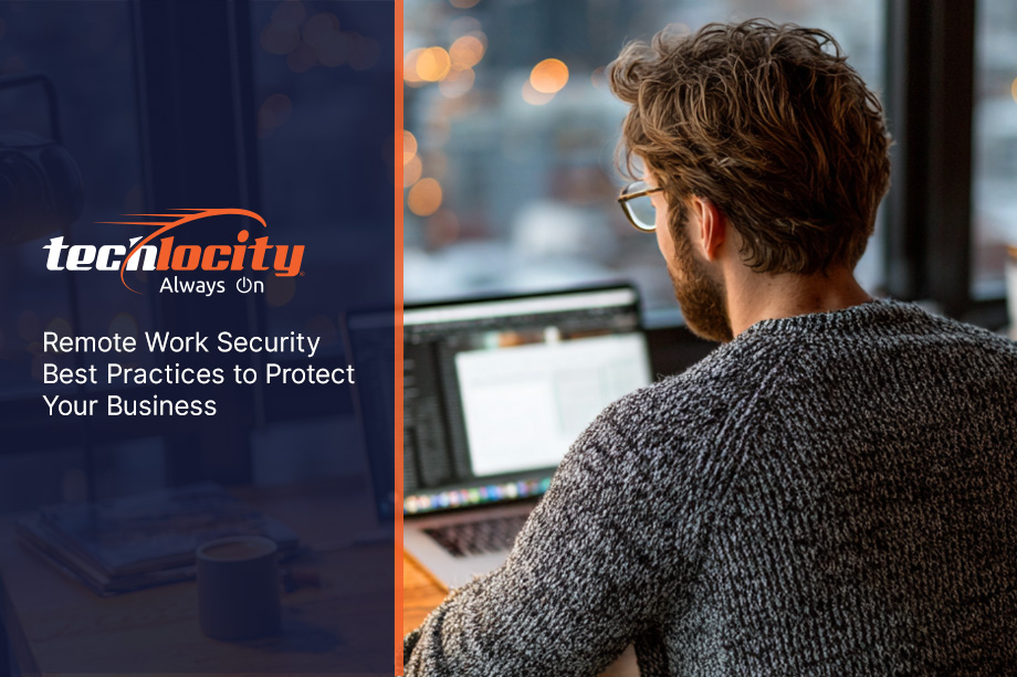 IT security agent working on his powerhouse software.