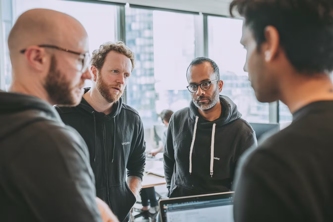 Team discussing cloud migration strategy