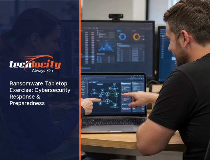 IT security agent working on his powerhouse software.