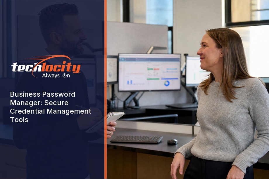 IT security agent working on his powerhouse software.