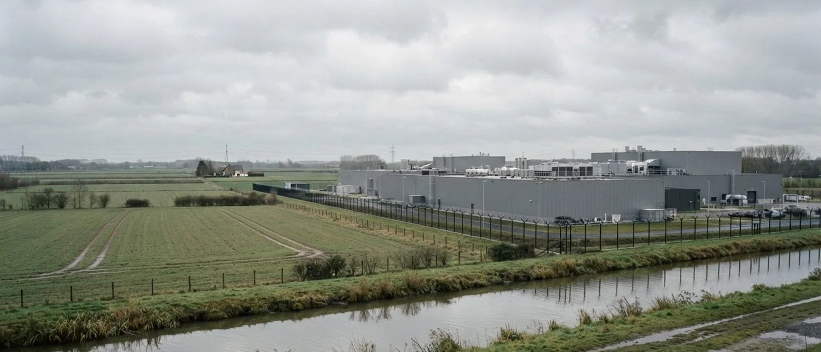 St Ghislain, Hainaut. Google's €5 billion Belgian programme for 2026-2027 includes expanding this campus.