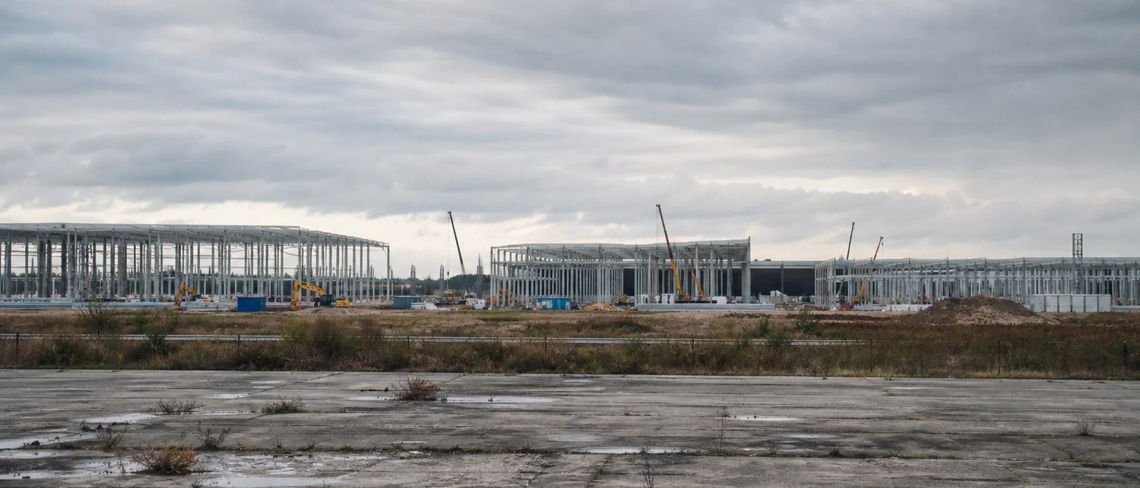 Rüsselsheim am Main, Hesse. The visible build today is VGP's grEEn-campus on former Opel land, not a hyperscale hall.