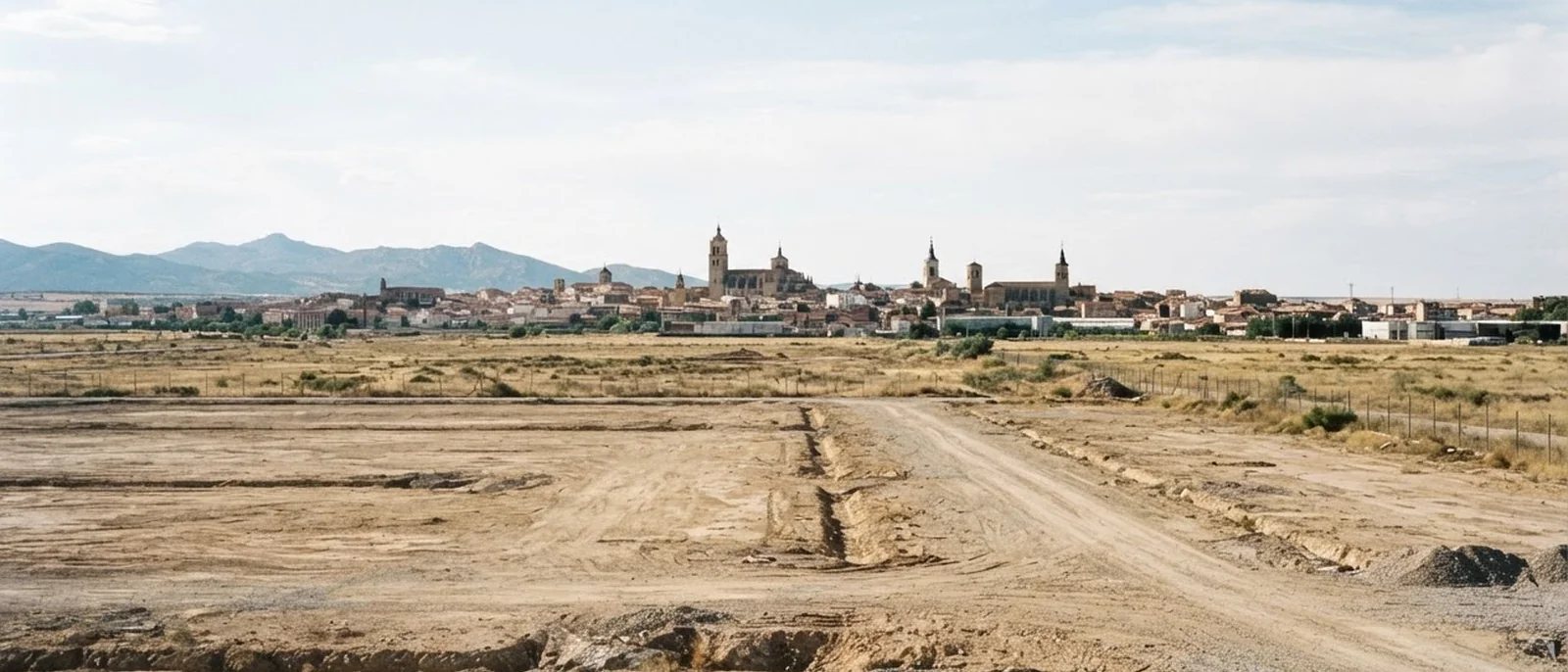 Torrehierro, Talavera de la Reina. Meta's roughly €750 million campus cleared land reparcelling in August 2026, pre-construction.