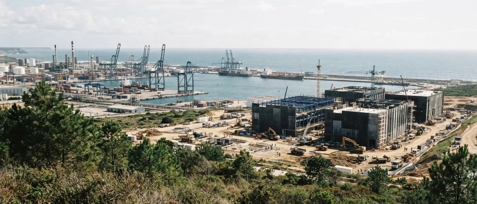 Sines, Alentejo. SIN02 is a 200MW phase starting in 2026, with delivery expected in Q4 2027.