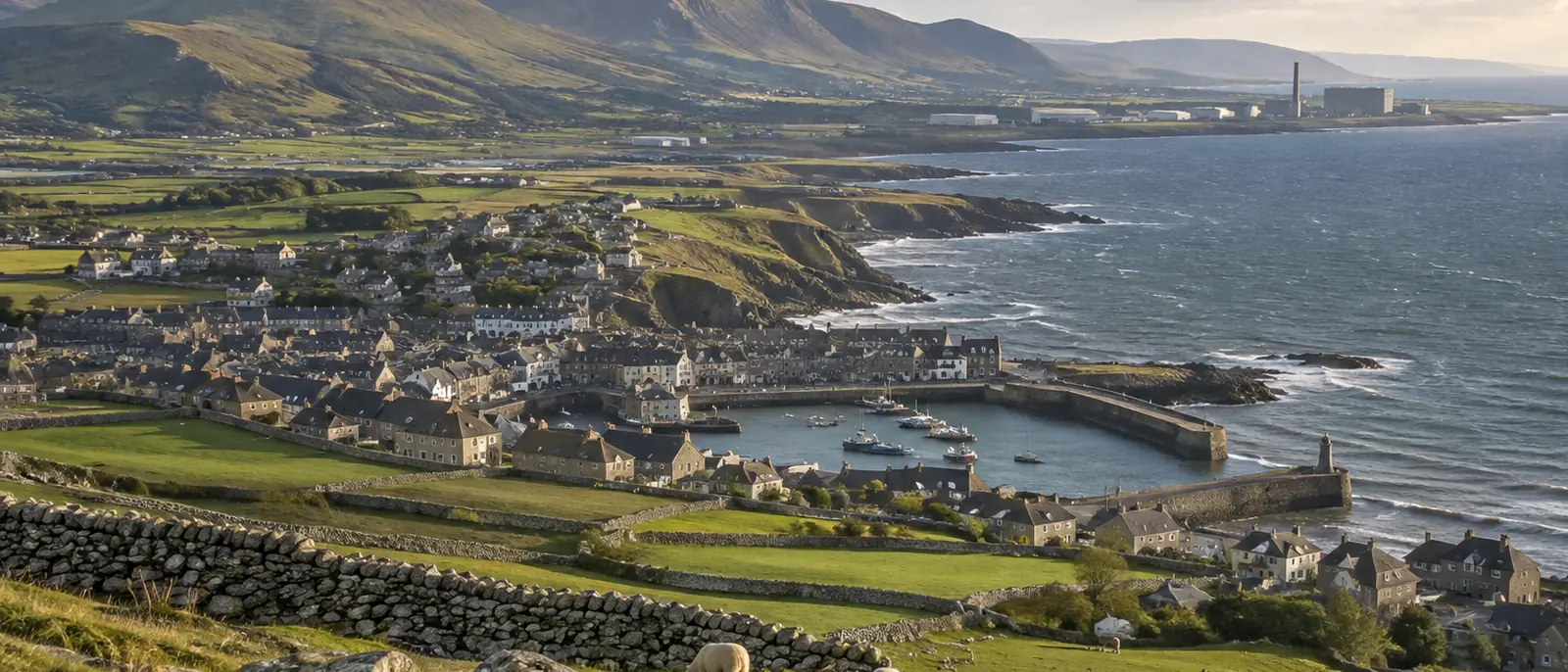 Whitehaven, Cumbria. Reporting in July 2025 said around 40 percent of the town's working age population is employed by Sellafield.