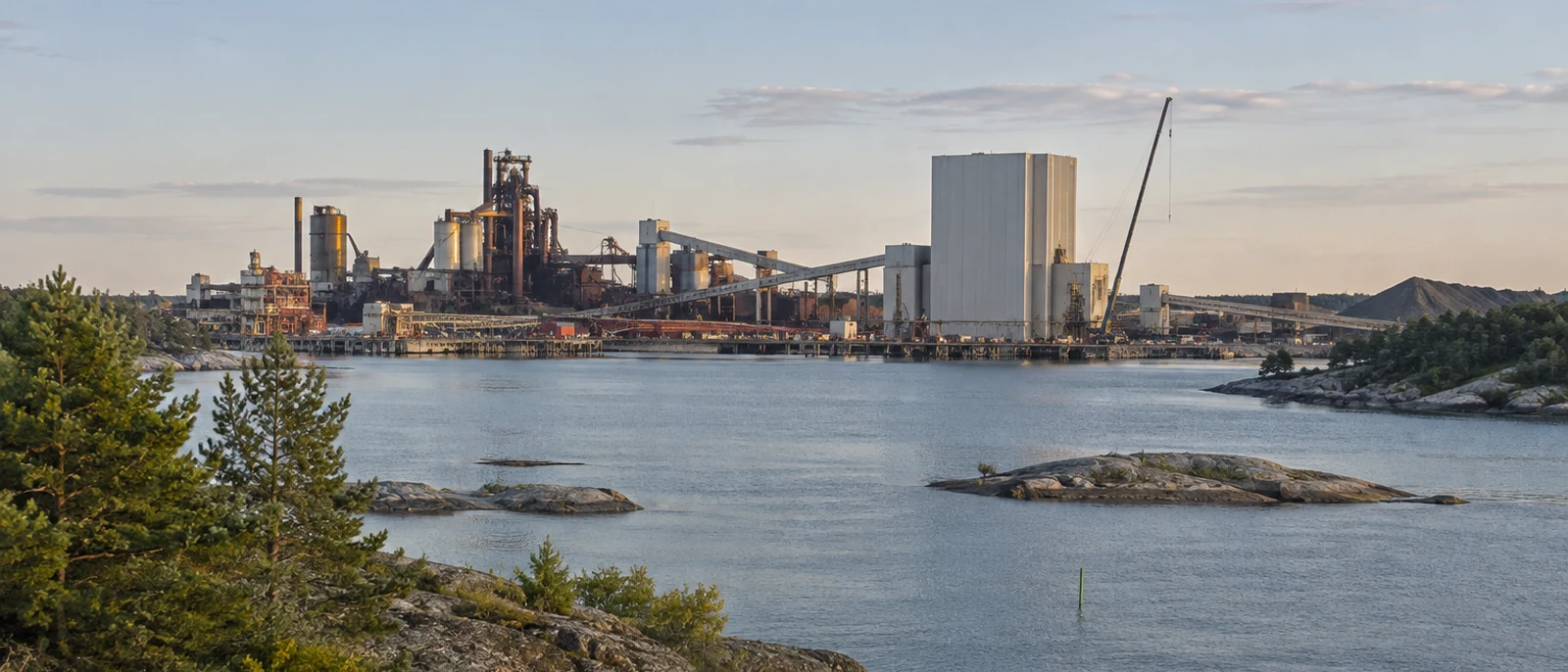 Oxelösund, Södermanland. SSAB expects production from its new electric arc furnace in the second quarter of 2027.