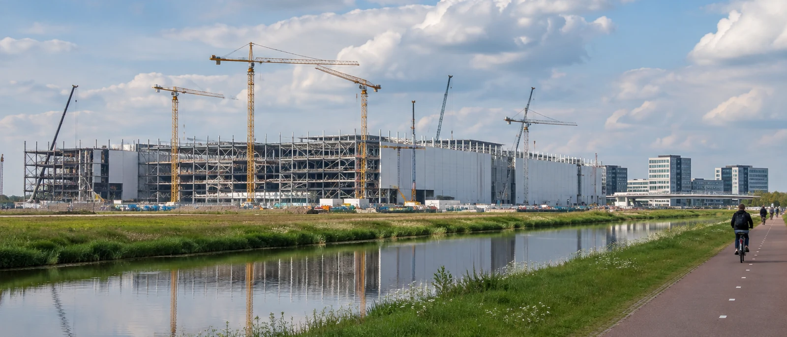 Eindhoven, North Brabant. ASML started construction of its second campus at Brainport Industries Campus North on 8 September 2026.
