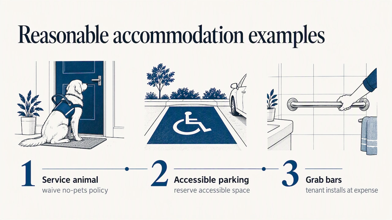 Examples of reasonable housing accommodations