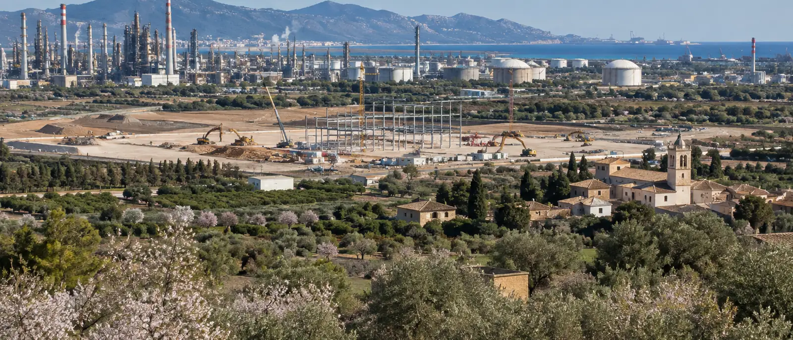 El Morell, Catalonia. Repsol's Ecoplanta will process up to 400,000 tonnes of waste a year from 2029.