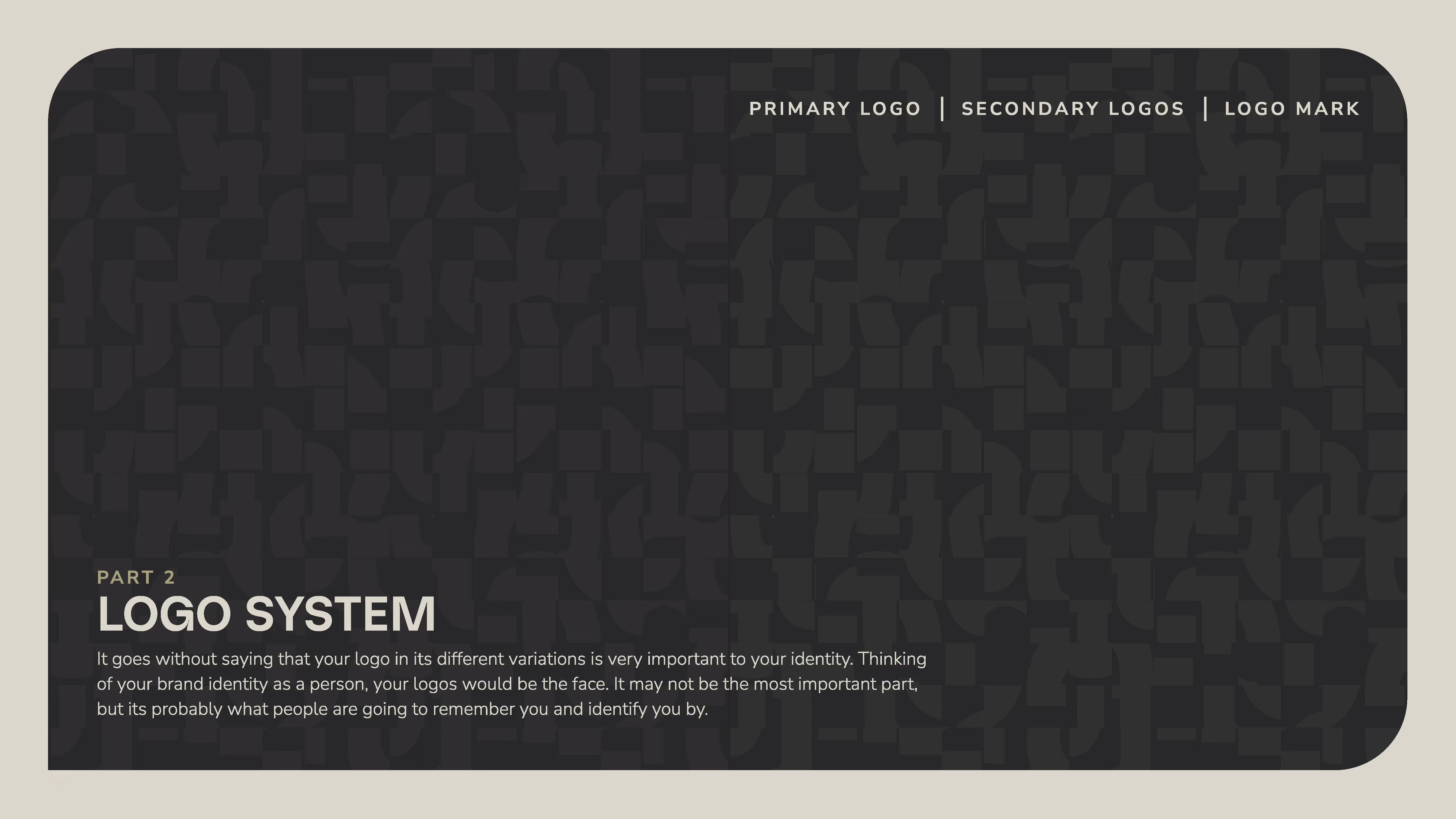 Gemasertes Logo System – Kreativagentur München Pilates Branding