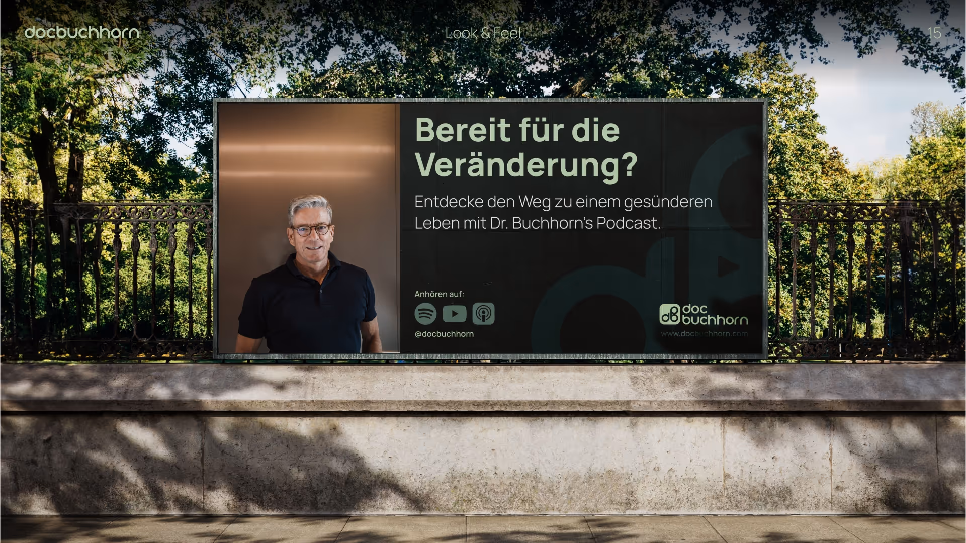 Out-of-Home Plakat Podcast – Kreativkampagne Kreativagentur München
