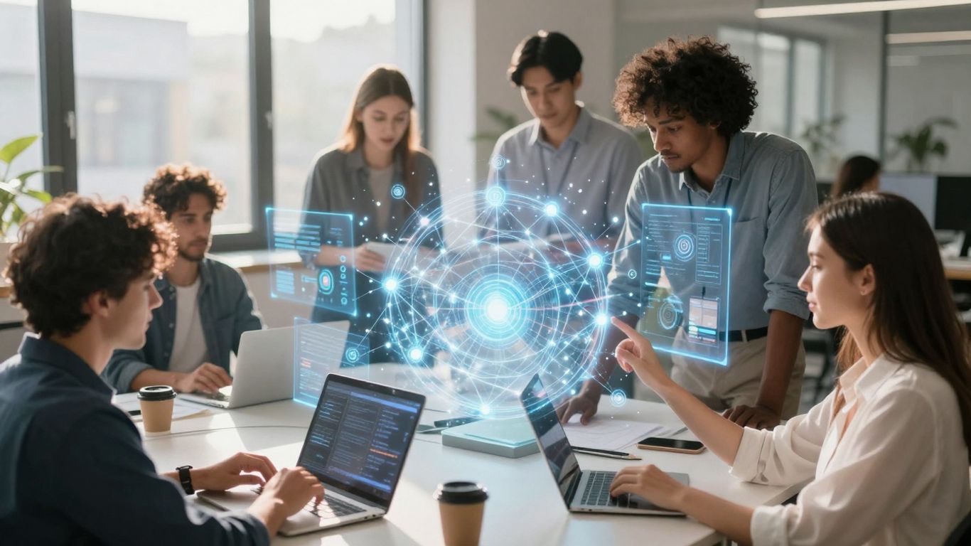 Freelancers connecting globally on the Braintrust platform.