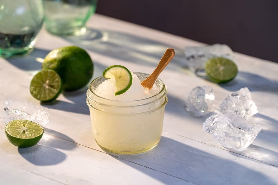 Nieve de Tequila con Limón