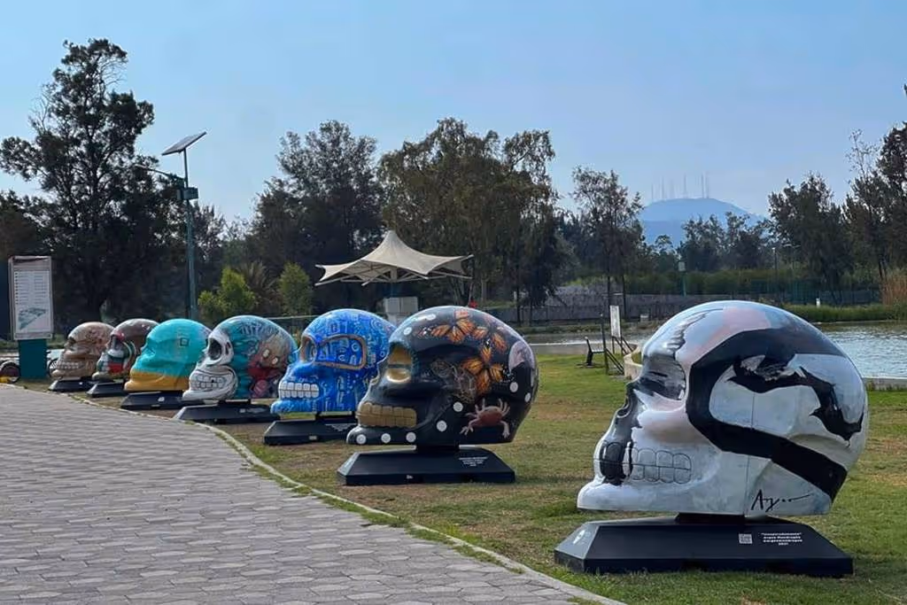 Los Mexicráneos llegaron al Bosque de Aragón! Ve a verlos gratis