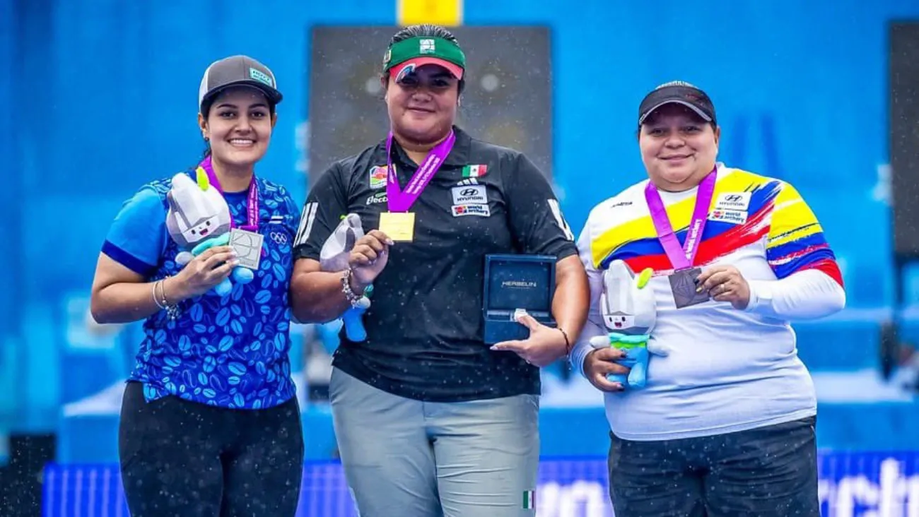 Histórica! Andrea Becerra le da a México su primer título mundial  individual en tiro con arco