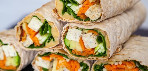 5 Wraps Saludables y Fáciles de Preparar