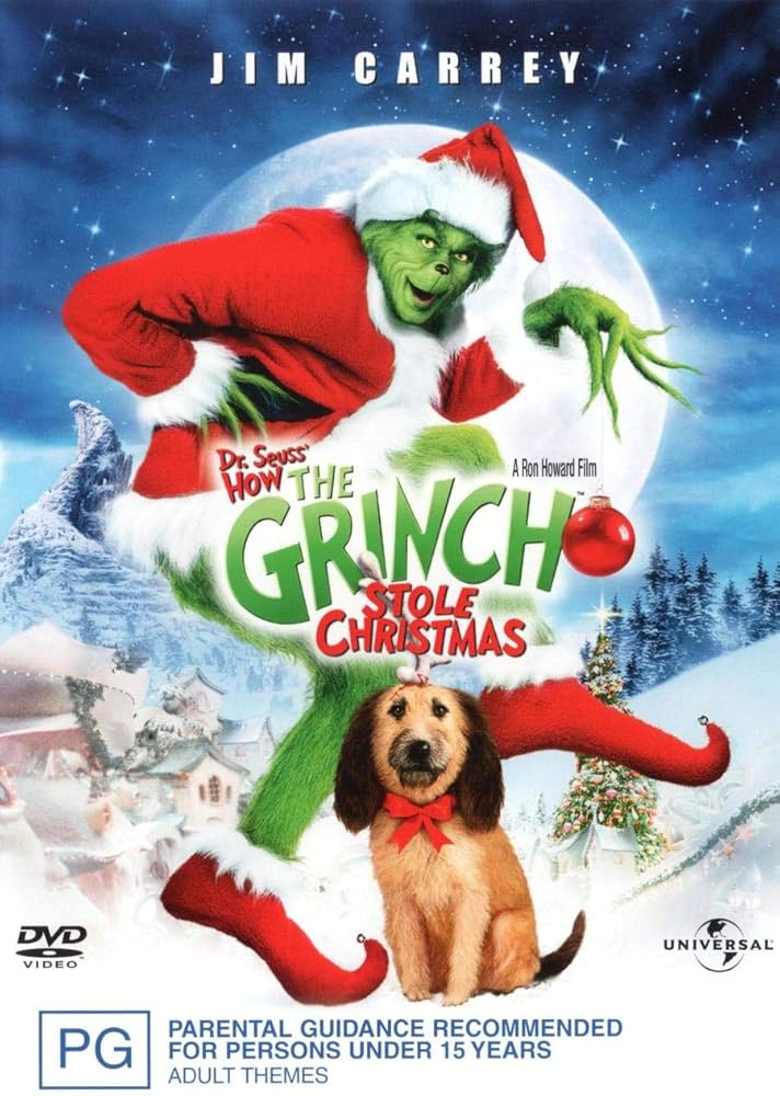 The Grinch (2000) a.k.a. Dr. Seuss' How the Grinch Stole Christmas [Region  4] : Amazon.com.mx: Películas y Series de TV