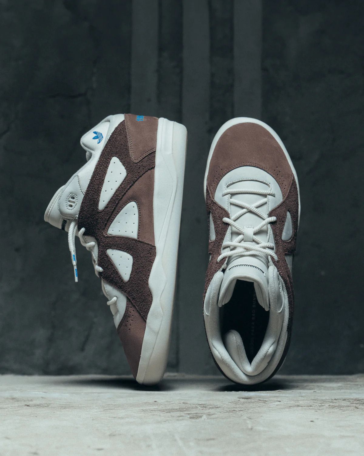 Tenis de Bad Bunny adidas BadBo 1.0 “Chalk White”