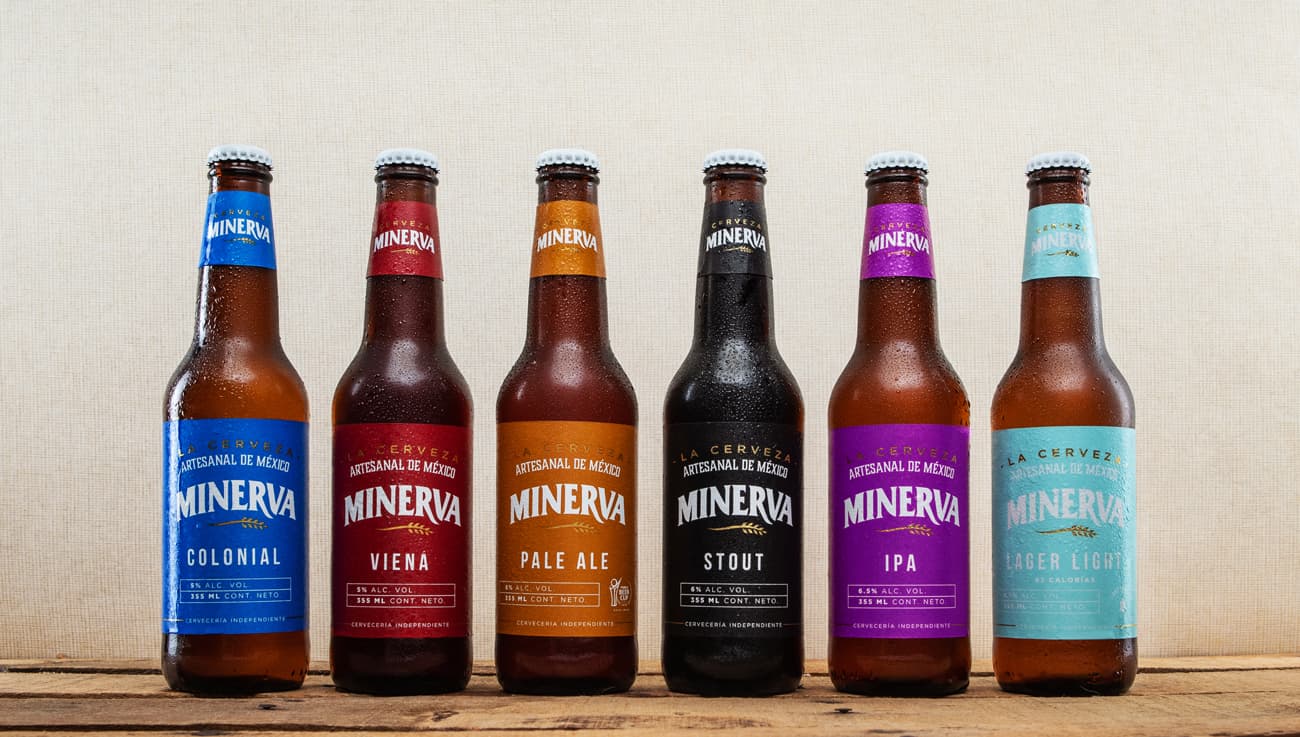 Cerveza Minerva se muestra más mexicana - Multi-Color Corporation