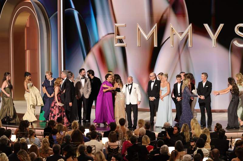 The Pitt takes home the Emmys for Best Drama Series, beating out a tough field of nominees - AOL